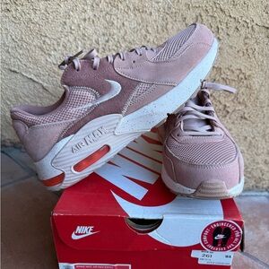 Nike Women's Air Max Excee Rose Sneakers (Size 10)